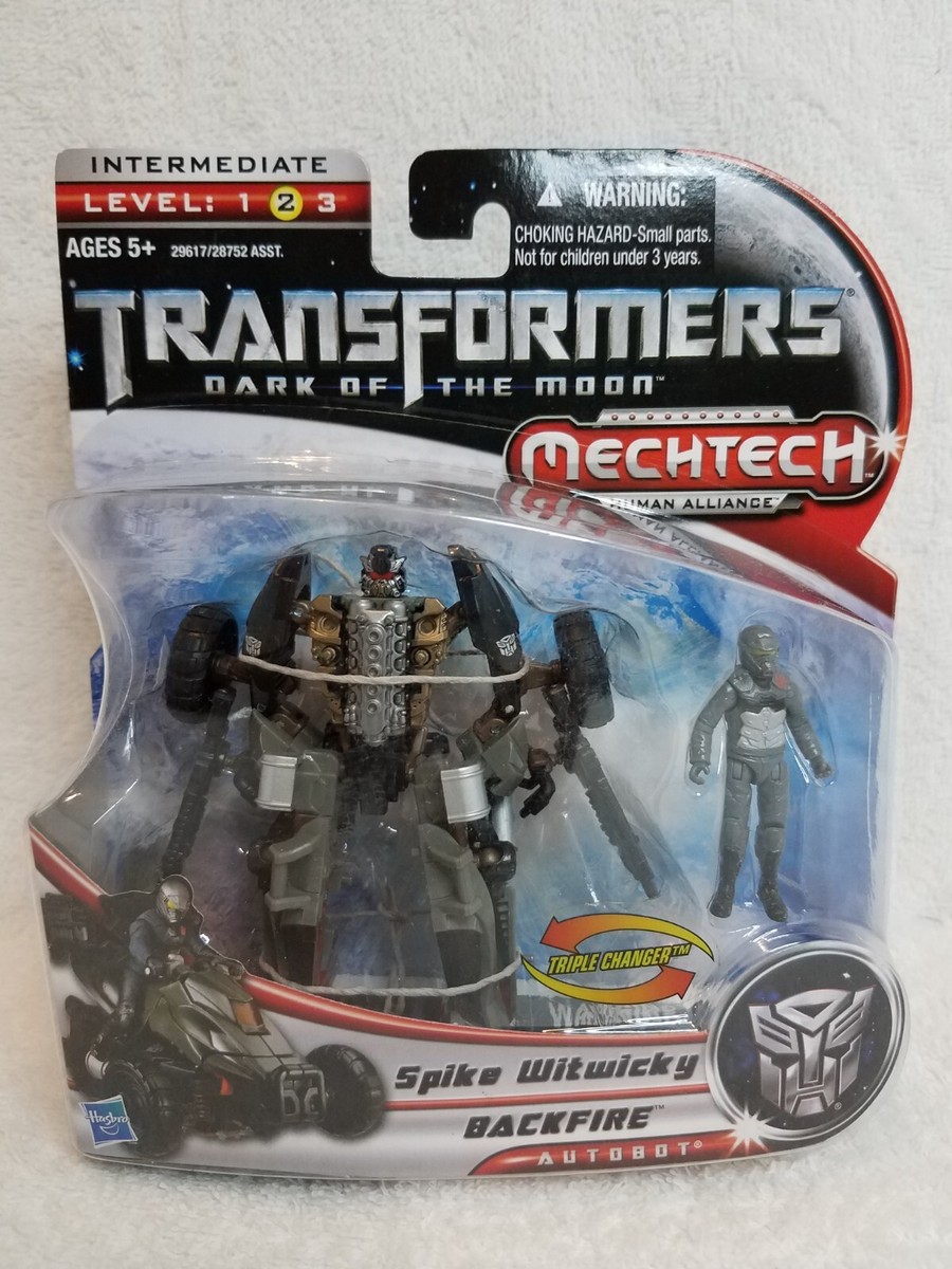 Transformers Dark Of The Moon Spike Witwicky/ Backfire Autobot