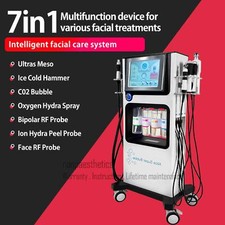 7in1 Water Dermabrasion Hydra Machine Deep Clean Skin Care Facial Spa RF Ge-neo