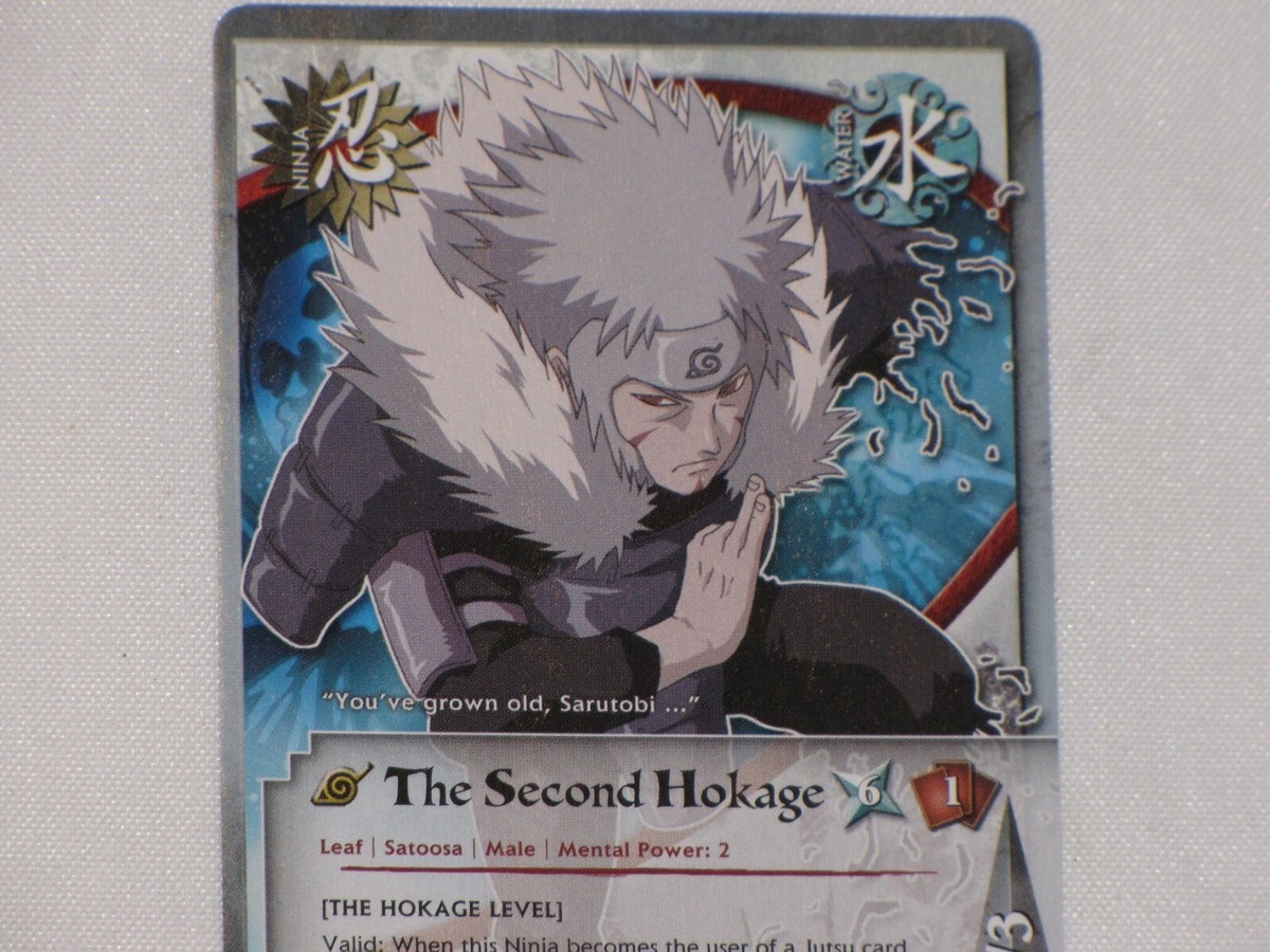 Naruto The Second Hokage N-168 Card CCG Revenge And Rebirth | eBay