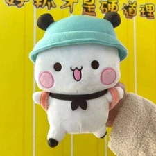 2pcs New Bubu and Dudu Panda Plush Cute Cartoon Panda Bear Doll Stuffed Soft