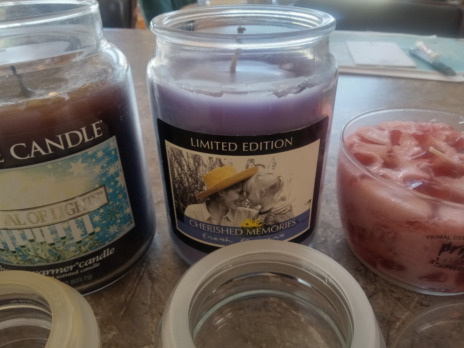 HUGE Scented Jar Candle Lot Yankee Candle, PartyLite, MVP, Meijer