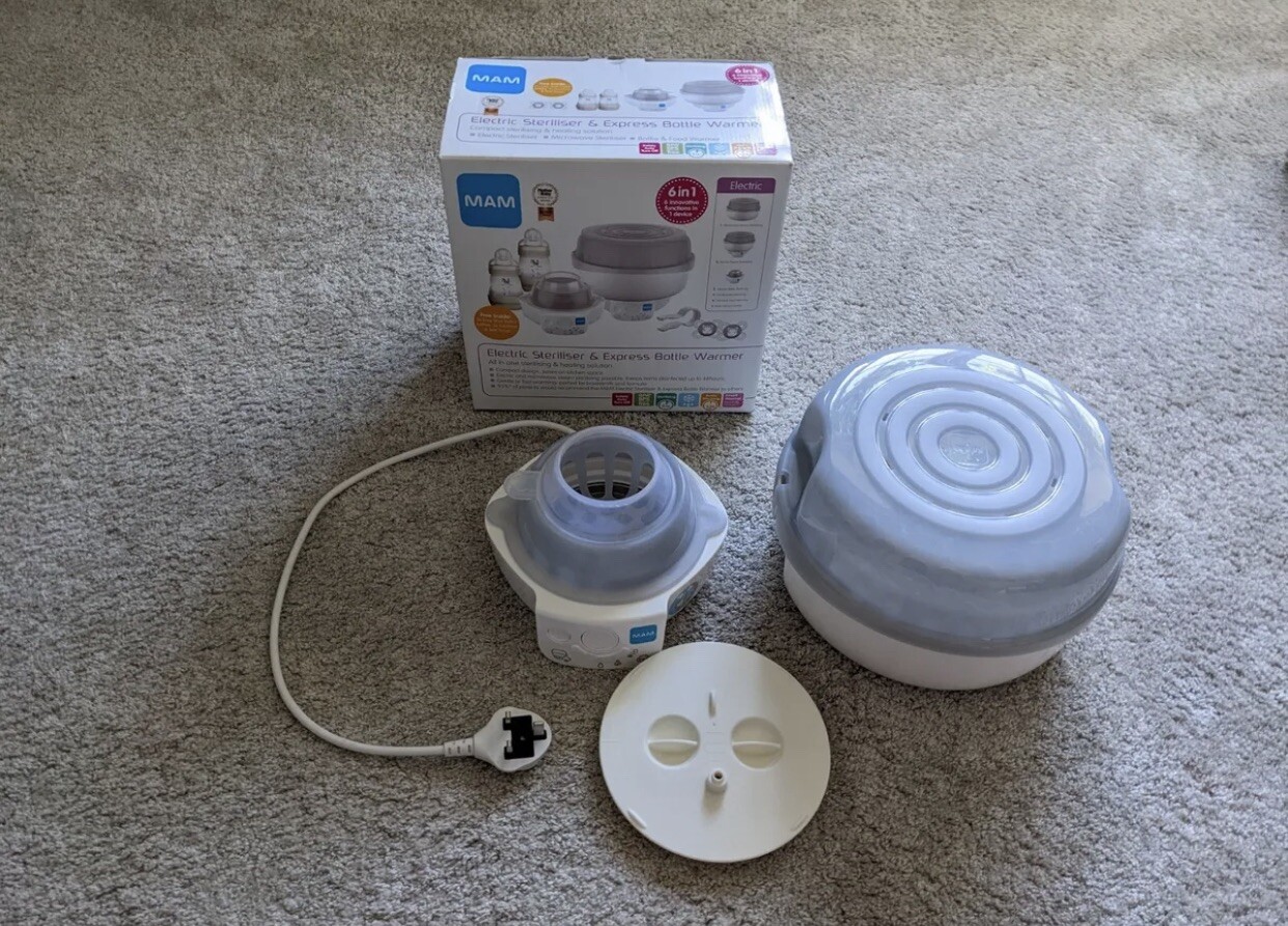 Express Bottle Warmer Asda Mam Steriliser Mam Express Bottle