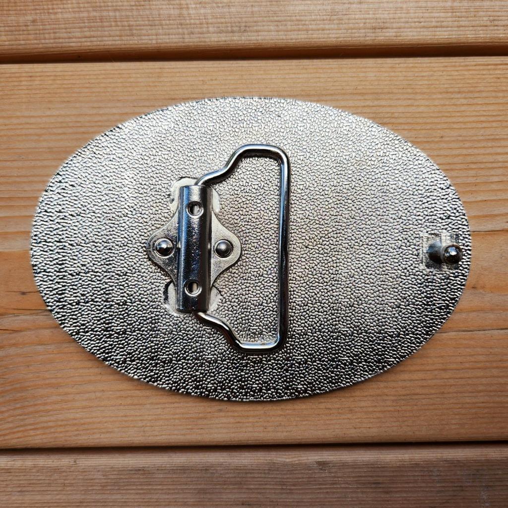 WESTERN STAR STATE OF TEXAS SILVER RODEO COWBOY COWGIRL BELT 
