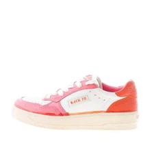 BACK 70 women shoes Slam D V5 sneaker white leather pink orange vintage details