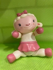 Disney Just Play Doc McStuffins Lambie Lamb Poseable Plastic PVC Doll Figure 7"