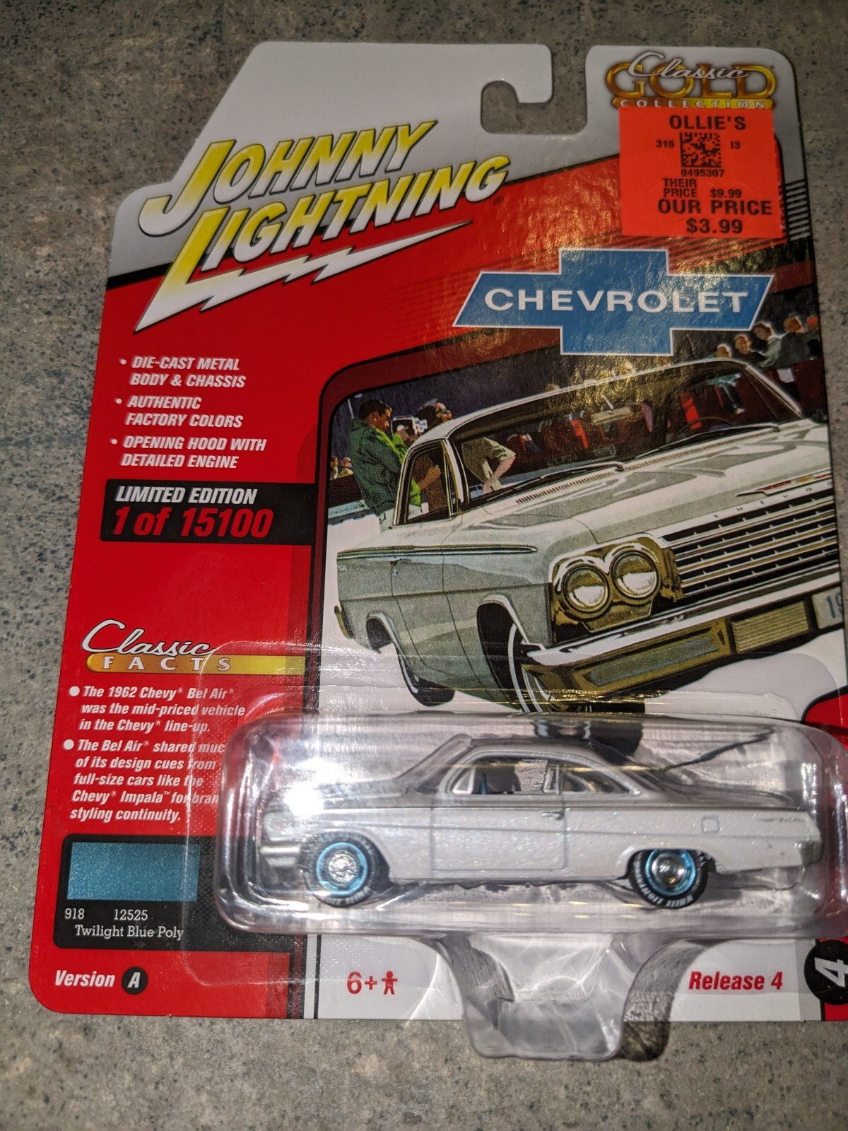 Johnny Lightning White Lightning 1962 Chevy Bel Air eBay