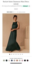 bhldn bridesmaid dress