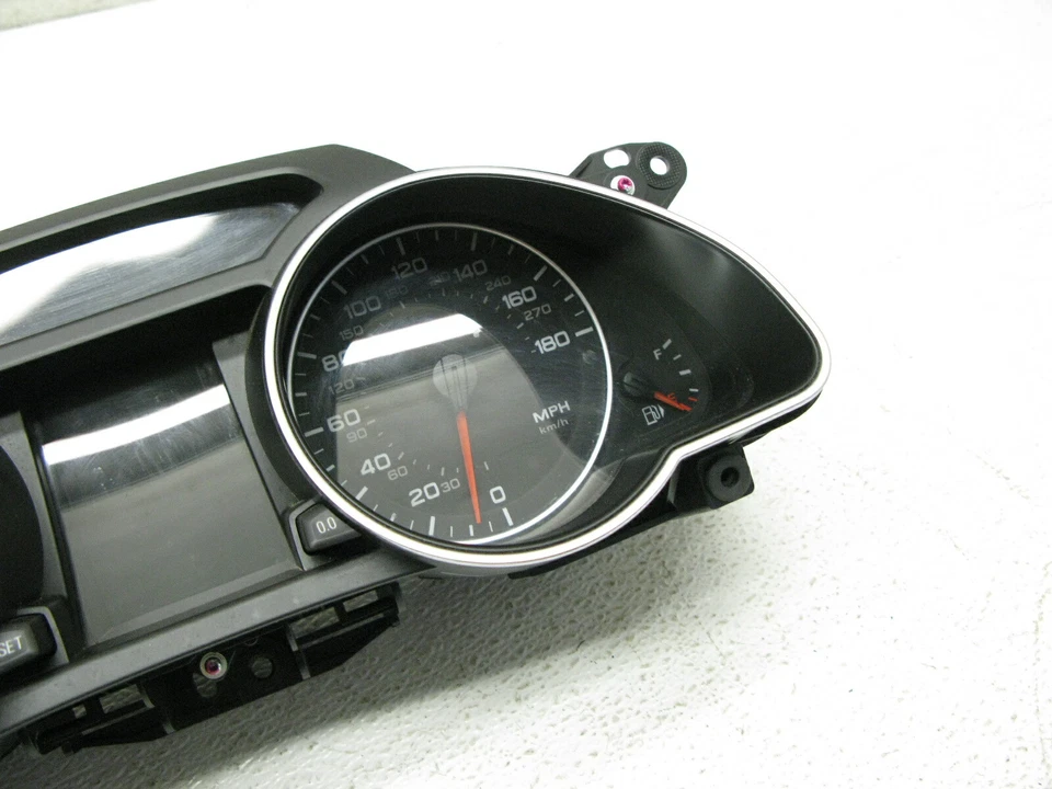 08-09 AUDI 8T A5 QUATTRO CUPÉ VELOCÍMETRO INSTRUMENTO CUADRO INDICADOR DE COLOR 052721 Foto 3 de 4