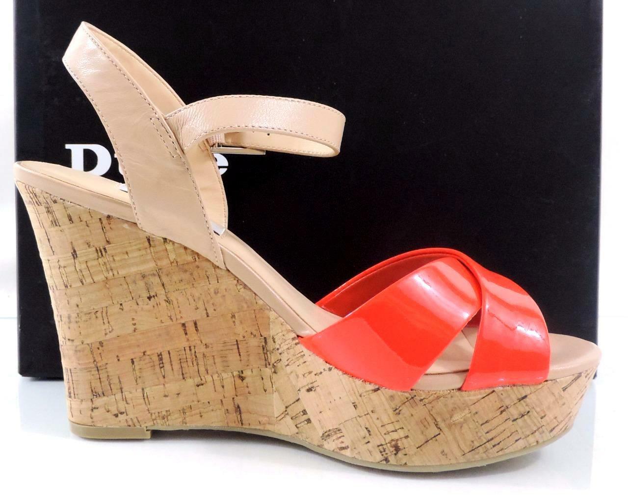 nude wedges dune