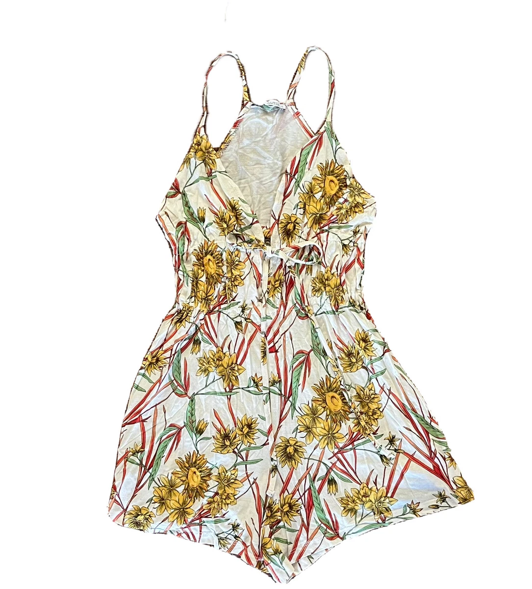 Sunflower romper hot sale white