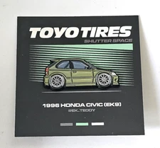 Leen Customs: Toyo Tires Shutter Space Honda Civic Limited Edition Pin #99/150