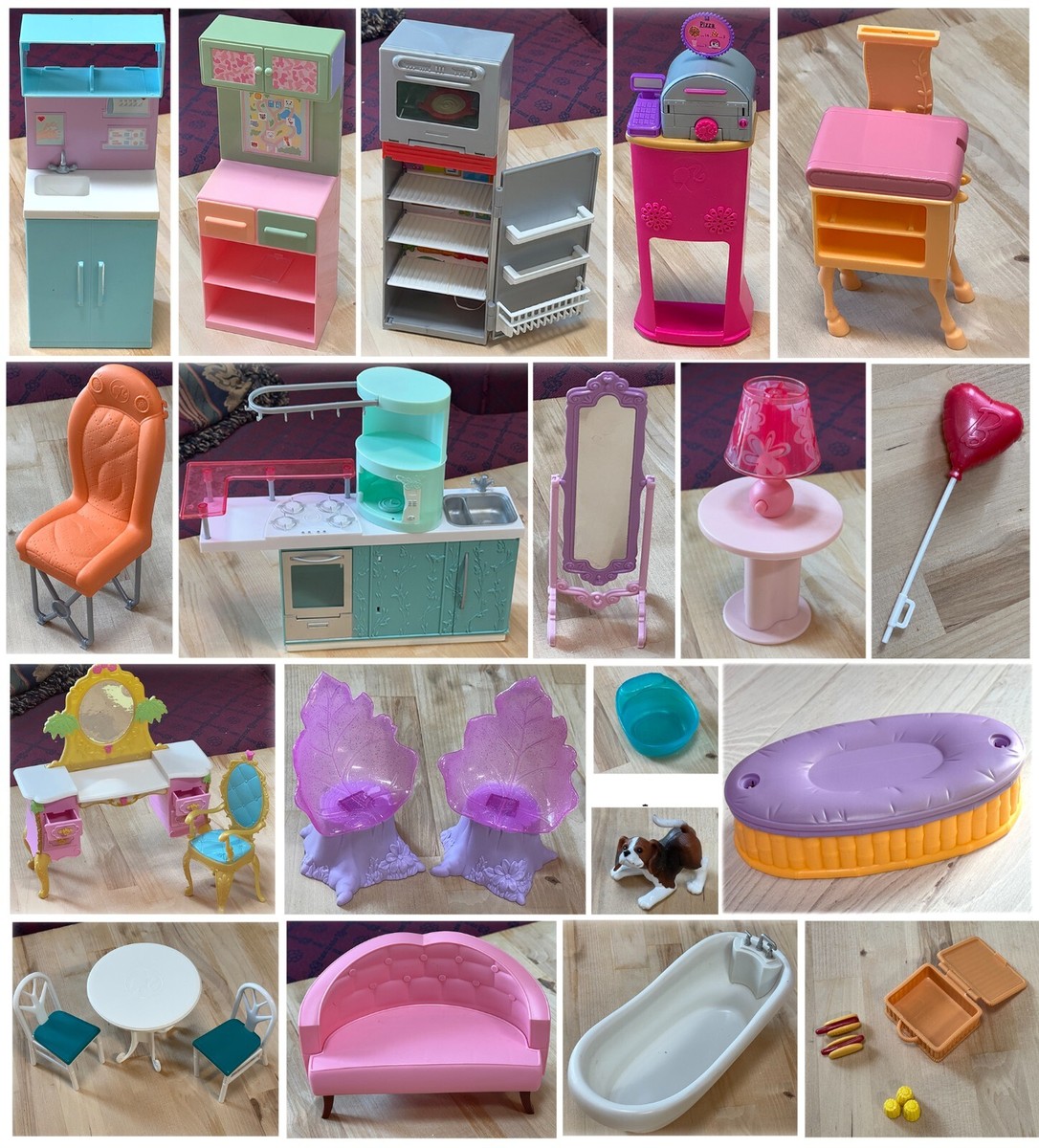 Various Barbie Mattel Playset Replacement Pcs 2000s Doctor Vet