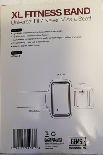 Gems Fitness Band Armband (Iphone 6)-Rose - 第 2/2 張圖片