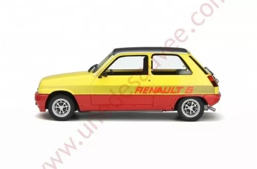 Renault 5 Ts 1978 1/18 Car Miniature Otto Rally Monte-Carlo