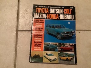 The Complete Book of Japanese Import Cars 1972  Service Repair Manual used 