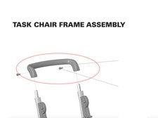 Humanscale Freedom Office Chair: Handle Brace for Task Chair Freedom