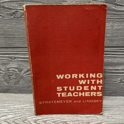 Working with Student Teachers Softcover Book 1958 Columbia University READ