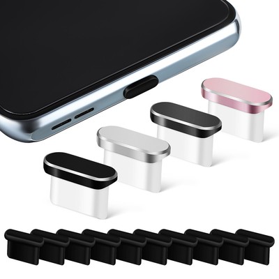  14 PCs USB C -Staubstopfen Typ C Staubabdeckungen Telefonanschlusskappen