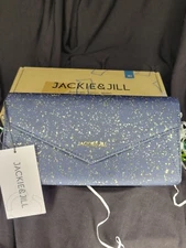 Jackie & Jill Clutch Purses for Women Cork Evening Crossbody bag with Chain 