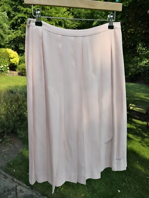 John Rocha pink pleated skirt. New with slight defects