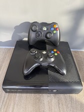 Xbox 360 E 250GB Console Bundle 2 Controllers & 6 Games Fully Working