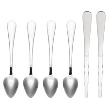 4PCS Grapefruit-Spoons with Serrated Edge, Grapefruit-Spoons Serrated