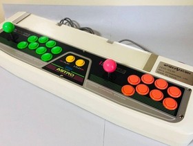Sega Saturn Virtua Stick Pro HSS-0130 Arcade Controller Astro City Panel Japan