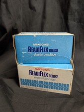 Lot of 2 VTG Parke-Davis Readiflex Elastic Bandages not sealed missing Clips