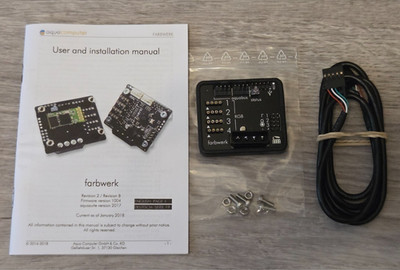 Aqua Computer Farbwerk USB, Bluetooth und Aquabus Variante