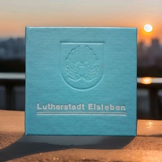 Medaille DDR Rathaus Lutherstadt Eisleben