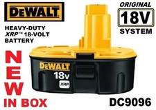 Genuine DeWalt 18V Volt DC9096 NiCd 2.4Ah High Capacity XRP Battery NEW IN BOX 
