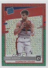 2020 Panini Donruss Optic Rated Rookie Choice Red & Green Prizm Deni Avdija 0cv3