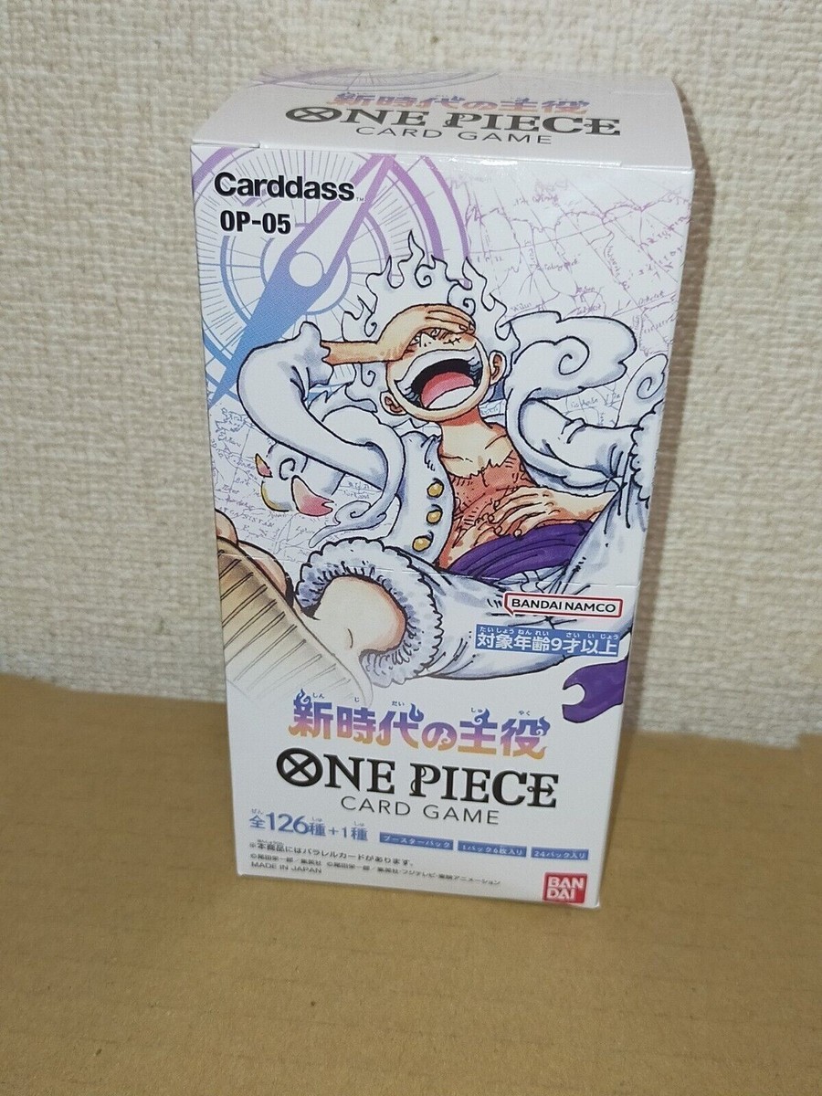 one piece card game awakening ONE PIECE Card Game Awakening of the New Era OP-05 BANDAI Box Japanese