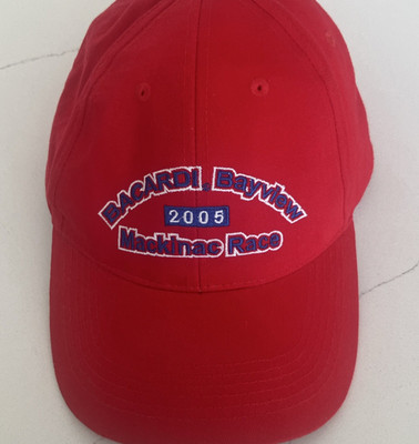 Bacardi Bayview Mackinac Race 2005 Red Hat Distillery Original