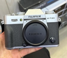 Fujifilm X-T20 24mp Mirrorless Digital Camera Body Silver English Language