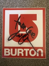 Autograph By Snowboarder Jon Olsson 