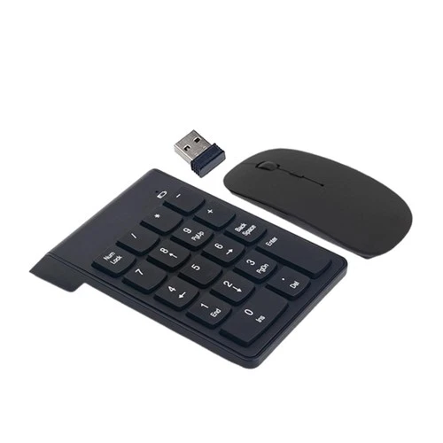 Wireless Number Pad Portable Numpad for Home Office Laptops Notebooks