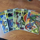 The Amazing Spider-Man #74 VG #75 FN/VF+ #76 VF+ #77 VF #78 GD Silver Age Key