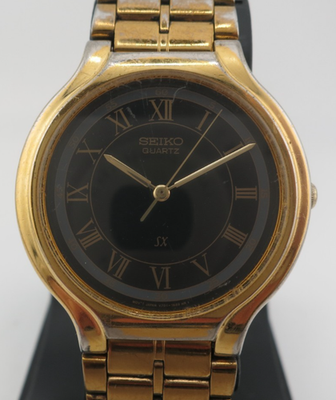 Vintage Seiko SX Gold-Tone Quartz Dress Watch - V701-8K88 / V701