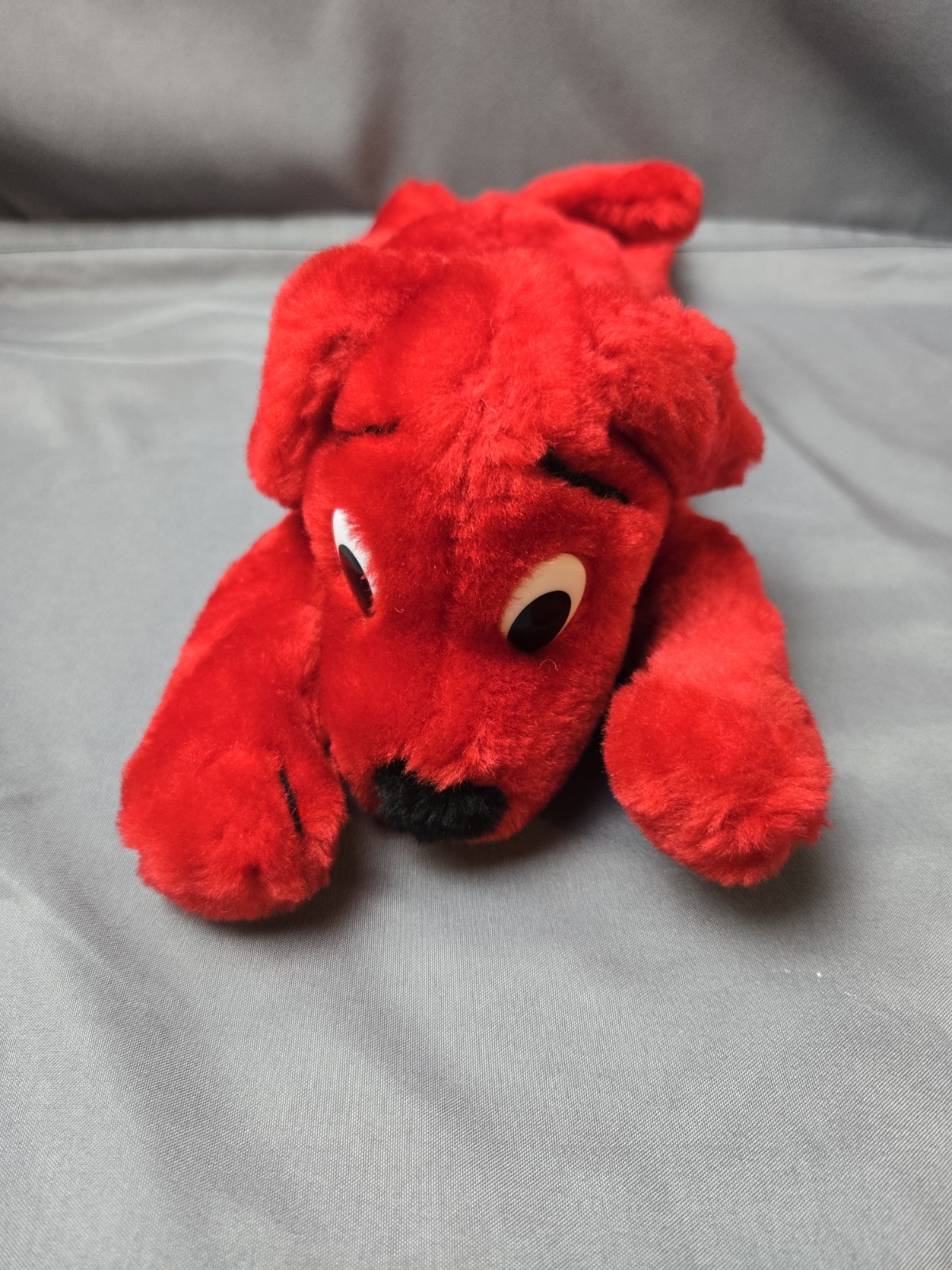 Clifford The Big RED Dog Plush Stuffed Animal Scholastic 2001  NANCO 12" Long