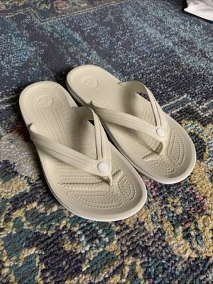 Croc Crocband Farbe Knochen Größe 41-42 Unisex Flip Flops 