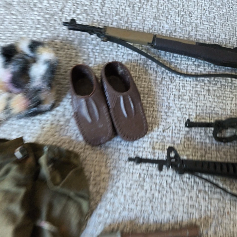  lot Action Joe armes accessoires mocassin  - Photo 2/4