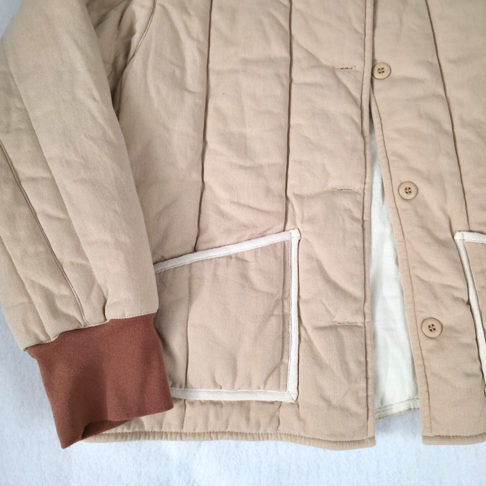 Mod Ref The Shane Jacket Puffer Jacket Khaki Chor… - image 5