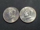 2002 P&D Kennedy Half Dollar (NIFC) Two Coin Set - Free Shipping