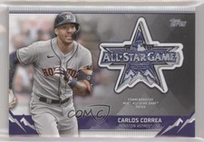 2021 Topps Update MLB ASG Commemorative Sleeve Logo Carlos Correa Patch im0