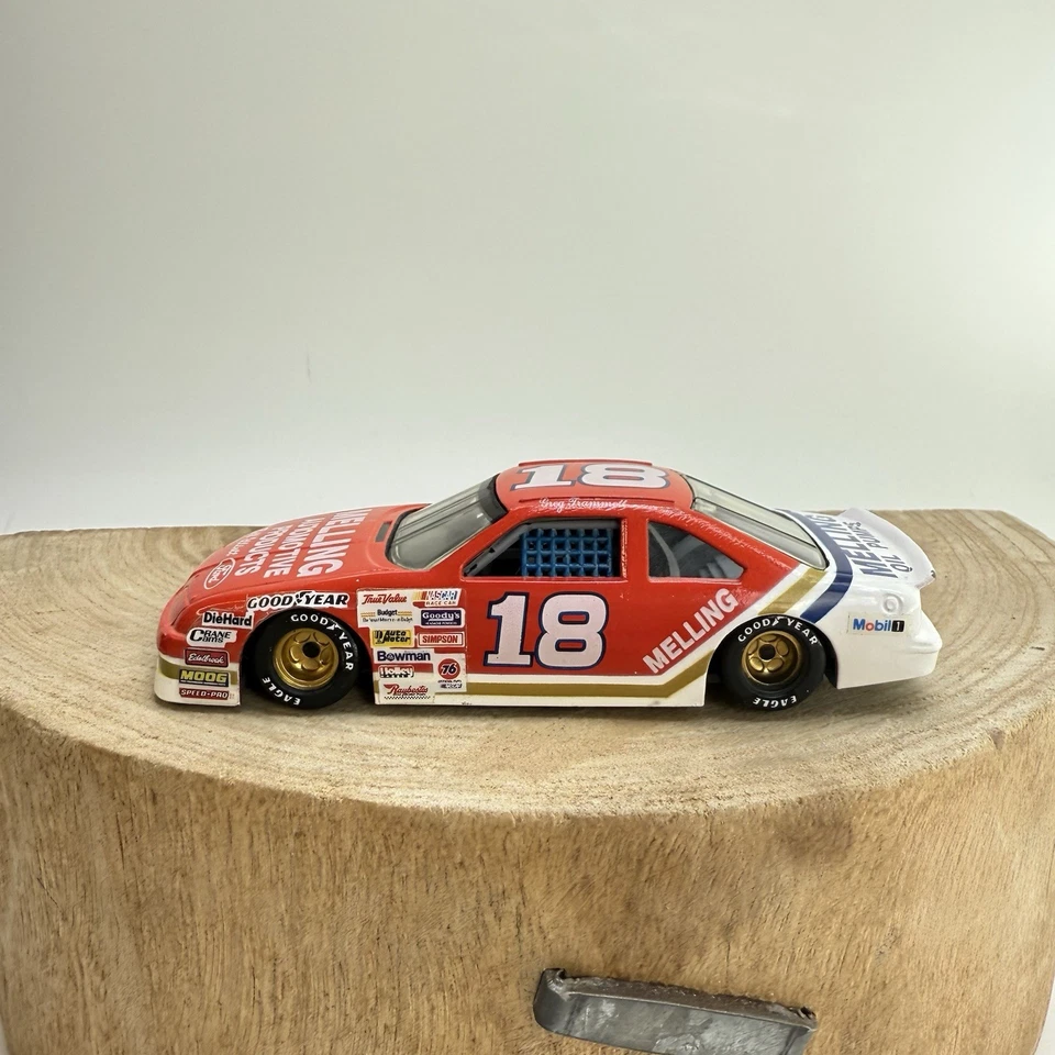 1991 年赛车冠军制造树脂模型 Greg Trammells #18 Melling Nascar 1:43 — 第 3/4 张图片