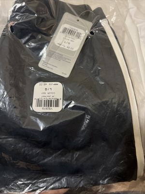 NEW ASICS Junior's Lani Track Pants Size Large Navy Blue Warm Up Pants Sports