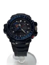 【Watch】CASIO G-SHOCK Solar Watch Digital-Analog Rubber Black Stainless Steel