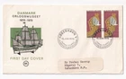 STAMP DENMARK "ORLOGSMUSEET" 1970 FDC ENVELOPE