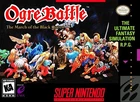 OGRE BATTLE MARCH OF BLACK QUEEN - Super Nintendo SNES - Game Only